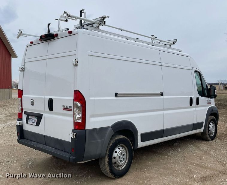 image for item MA9911 2017 Dodge Ram ProMaster 2500  van