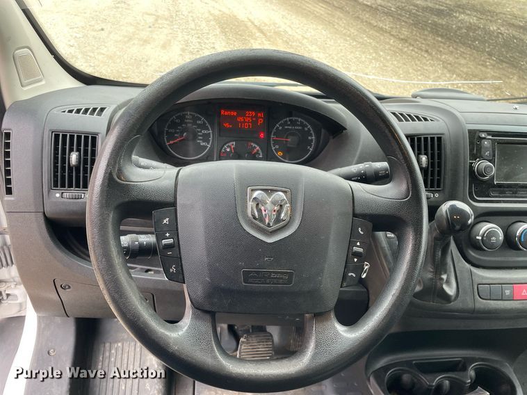 image for item MA9911 2017 Dodge Ram ProMaster 2500  van