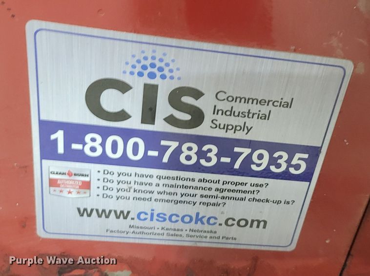 image for item MC9539 Clean Burn CB86BH  waste oil heater