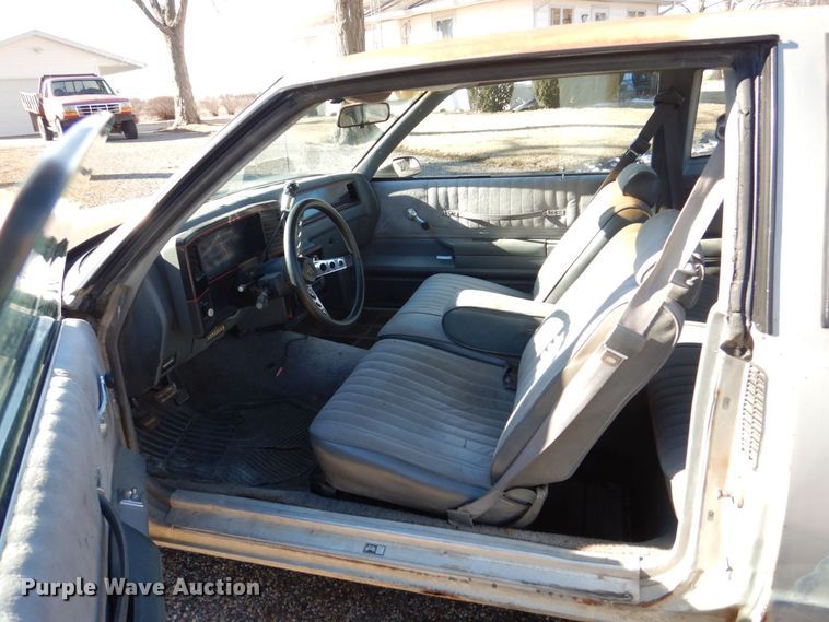 image for item MC9793 1987 Chevrolet Monte Carlo SS