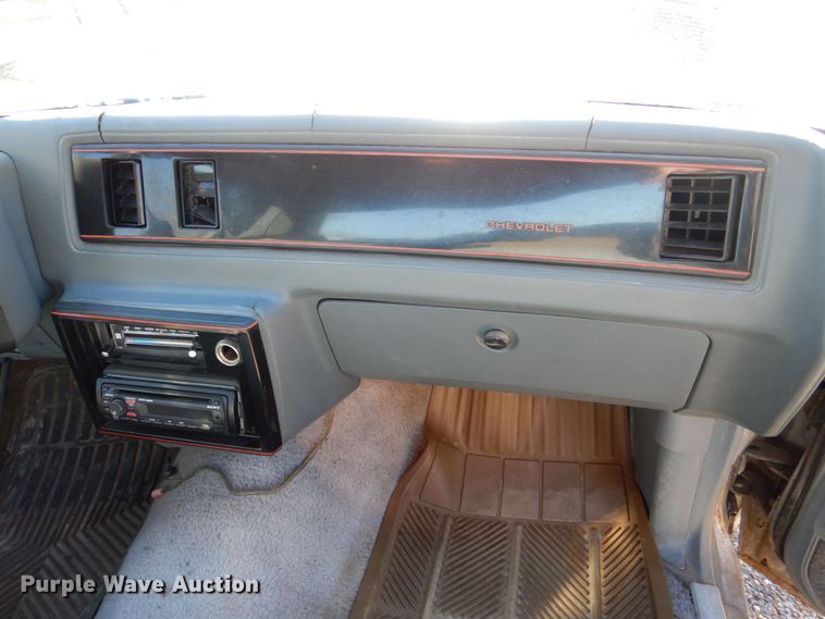 image for item MC9793 1987 Chevrolet Monte Carlo SS