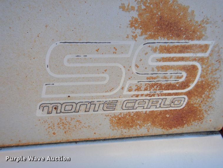 image for item MC9793 1987 Chevrolet Monte Carlo SS