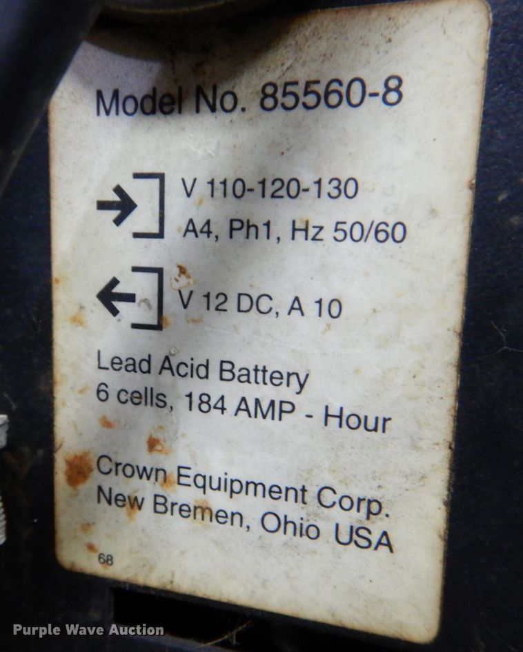 image for item MC9794 Crown 20MT  forklift