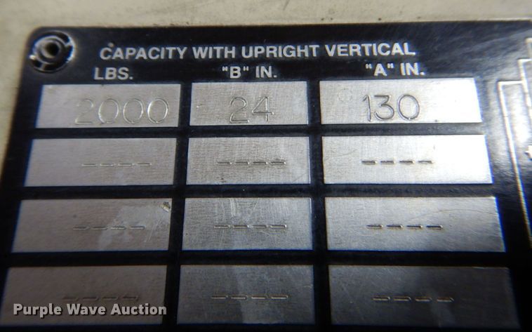 image for item MC9794 Crown 20MT  forklift