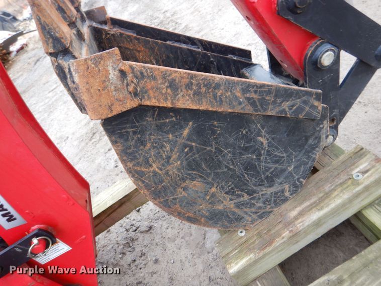image for item MC9805 Massey Ferguson CB05  skid steer backhoe attachment