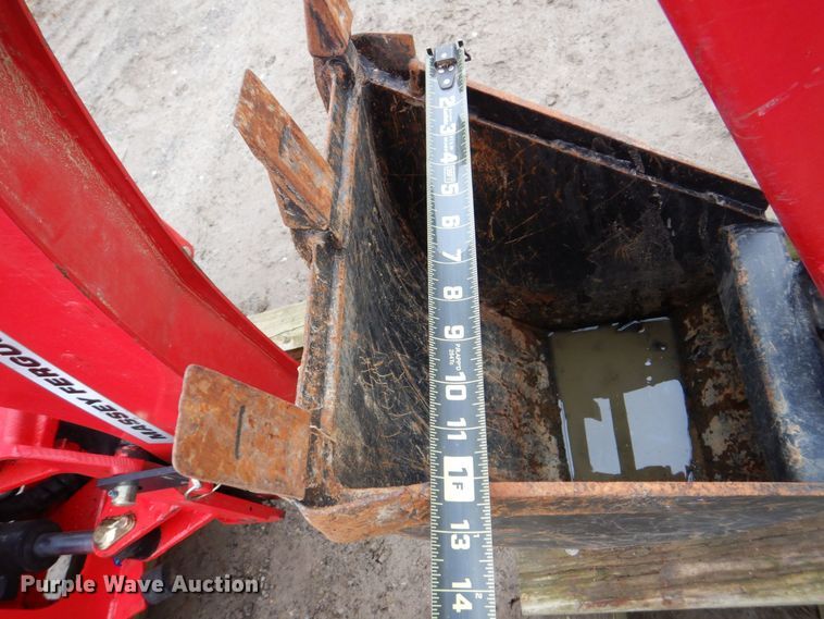 image for item MC9805 Massey Ferguson CB05  skid steer backhoe attachment