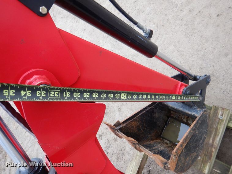 image for item MC9805 Massey Ferguson CB05  skid steer backhoe attachment