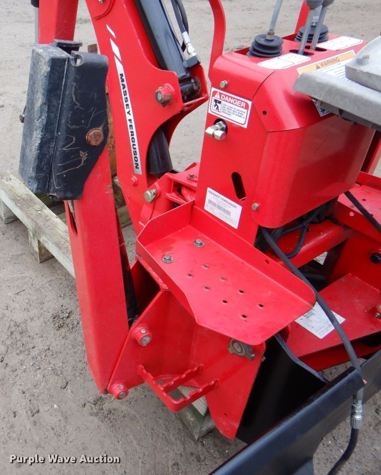 image for item MC9805 Massey Ferguson CB05  skid steer backhoe attachment