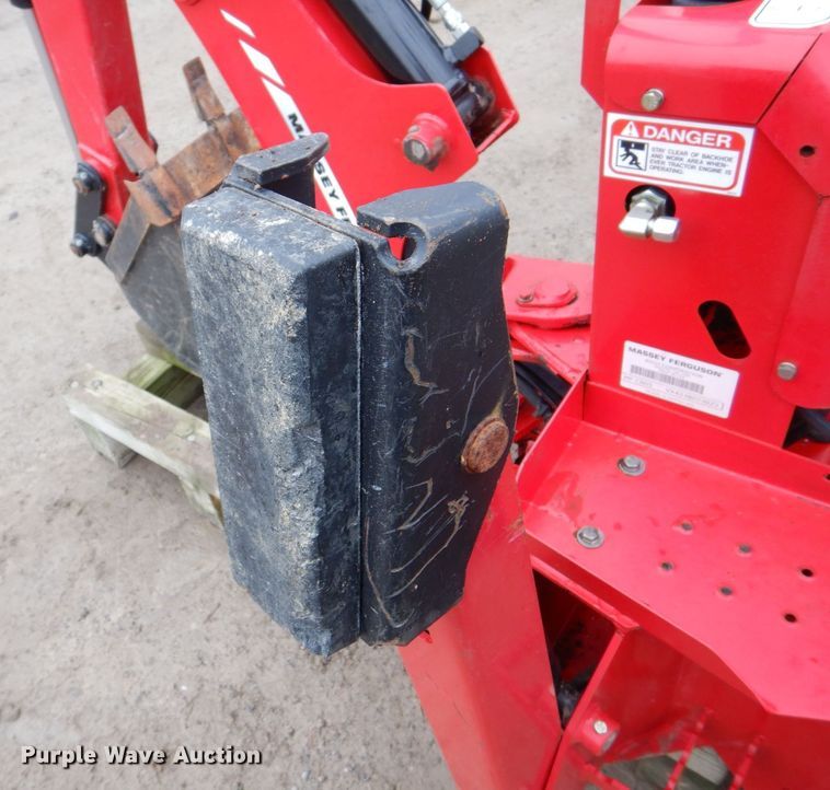 image for item MC9805 Massey Ferguson CB05  skid steer backhoe attachment