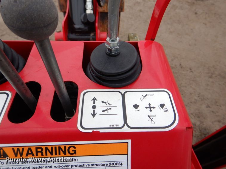 image for item MC9805 Massey Ferguson CB05  skid steer backhoe attachment