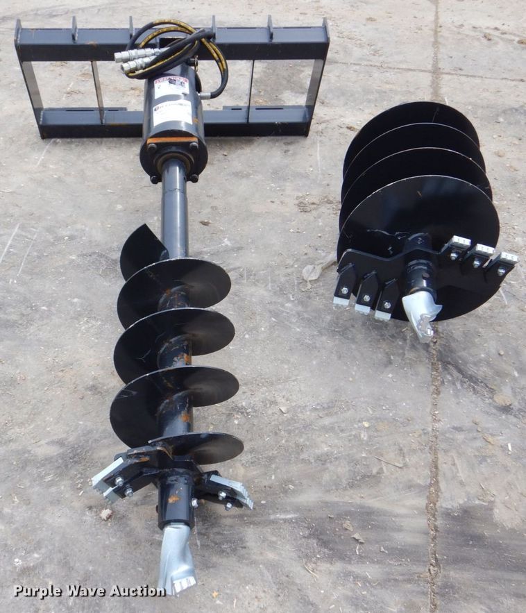 image for item MC9817 JCT  skid steer auger