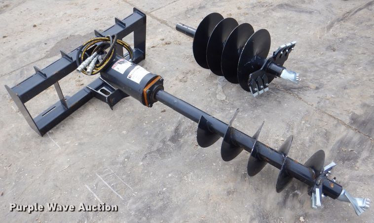 image for item MC9817 JCT  skid steer auger