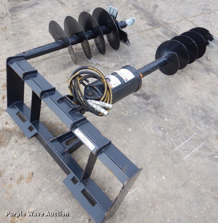 image for item MC9817 JCT  skid steer auger