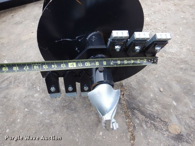 image for item MC9817 JCT  skid steer auger