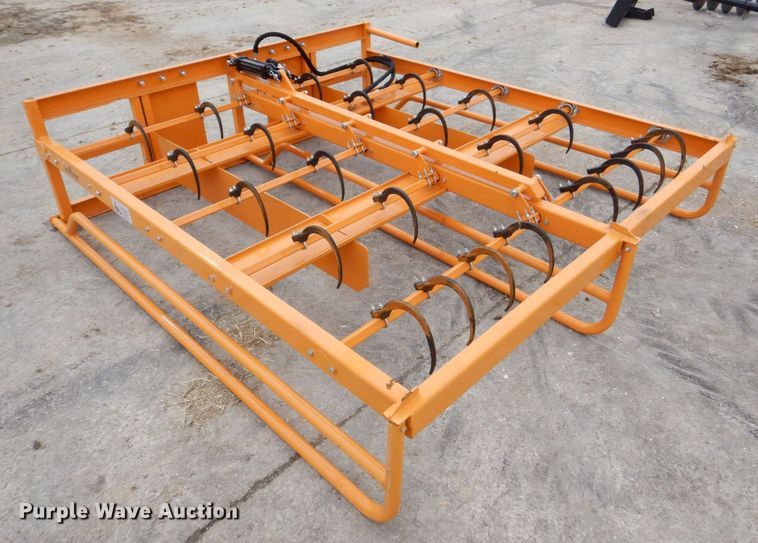 image for item MC9818 Land Honor  skid steer bale accumulator grapple