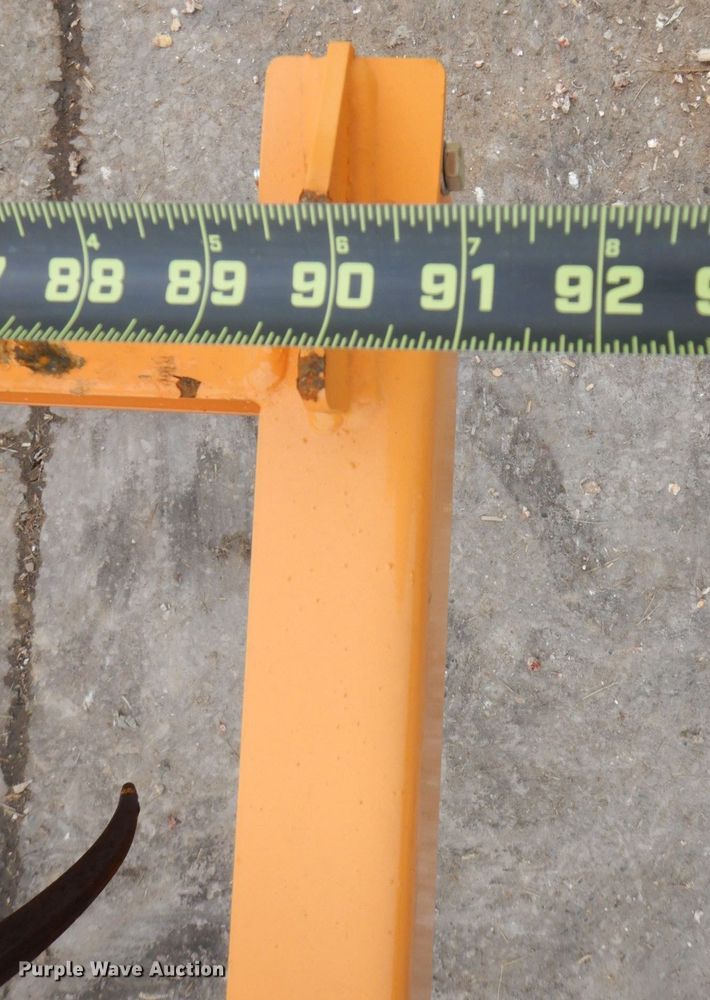 image for item MC9818 Land Honor  skid steer bale accumulator grapple