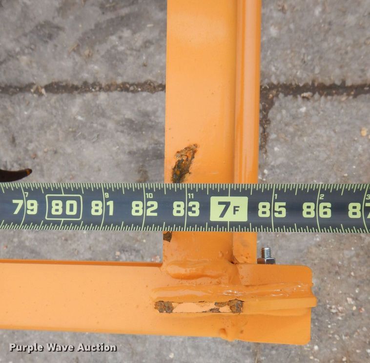 image for item MC9818 Land Honor  skid steer bale accumulator grapple