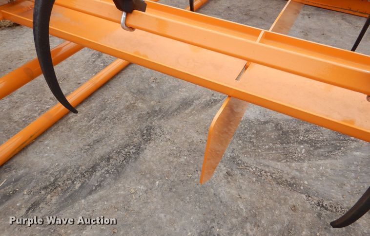 image for item MC9818 Land Honor  skid steer bale accumulator grapple