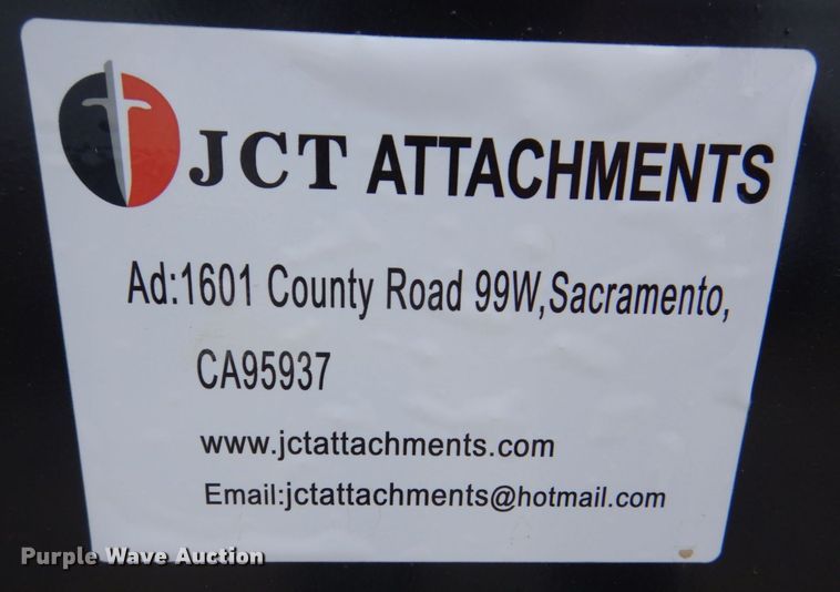 image for item MC9820 JCT  72" W skid steer sweeper