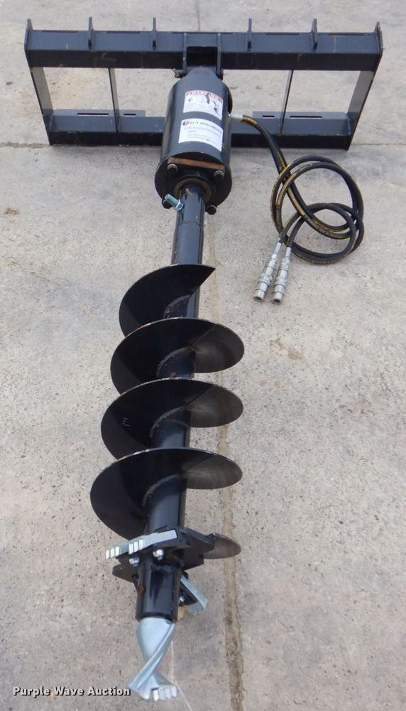 image for item MC9821 JCT  12" diameter skid steer auger