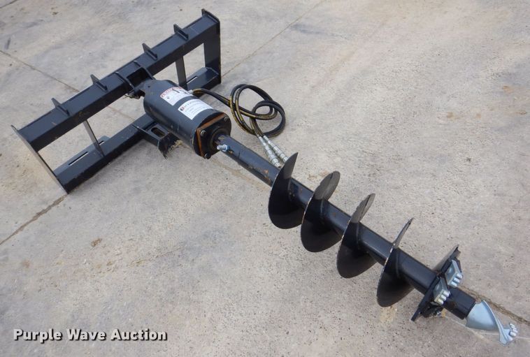 image for item MC9821 JCT  12" diameter skid steer auger