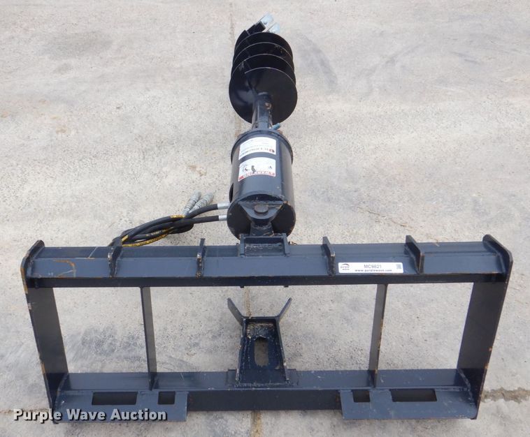 image for item MC9821 JCT  12" diameter skid steer auger