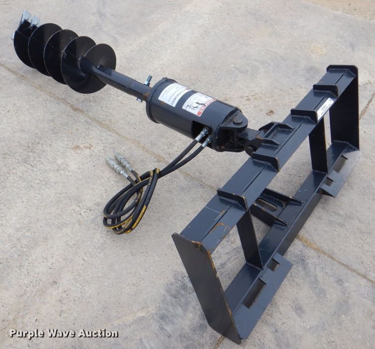 image for item MC9821 JCT  12" diameter skid steer auger