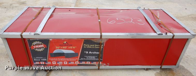 image for item MC9823 Gold Mountain C2040  shipping container canopy