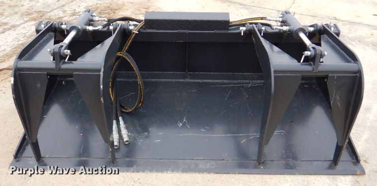 image for item MC9824 JCT  72" W skid steer grapple bucket