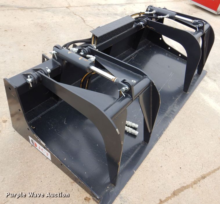 image for item MC9824 JCT  72" W skid steer grapple bucket
