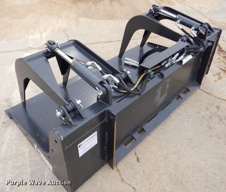 image for item MC9824 JCT  72" W skid steer grapple bucket