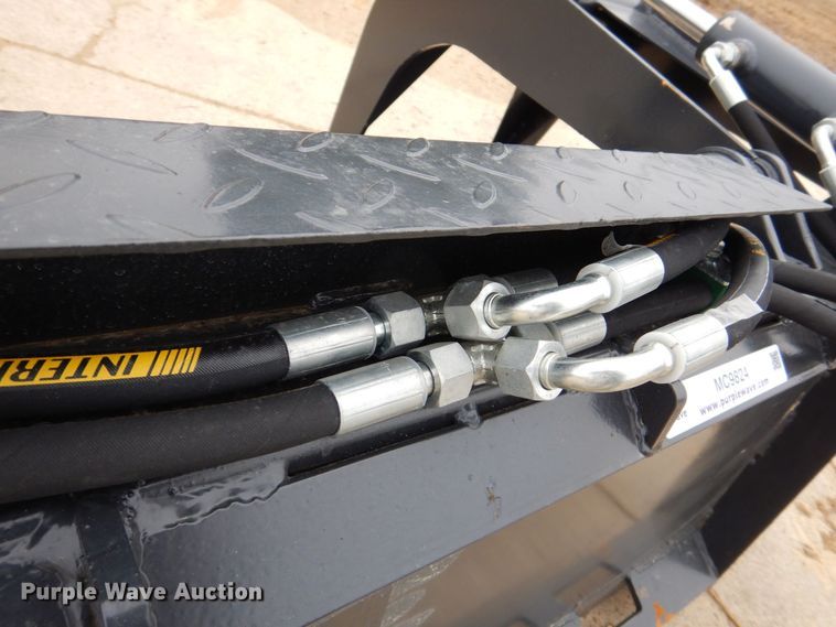 image for item MC9824 JCT  72" W skid steer grapple bucket