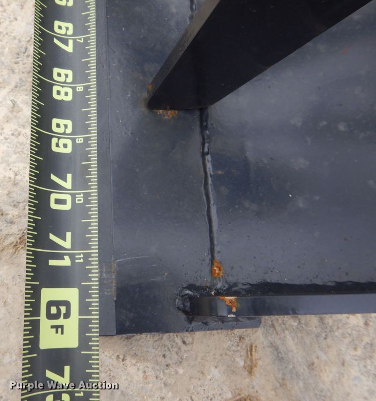 image for item MC9824 JCT  72" W skid steer grapple bucket