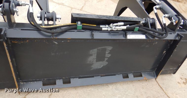 image for item MC9824 JCT  72" W skid steer grapple bucket