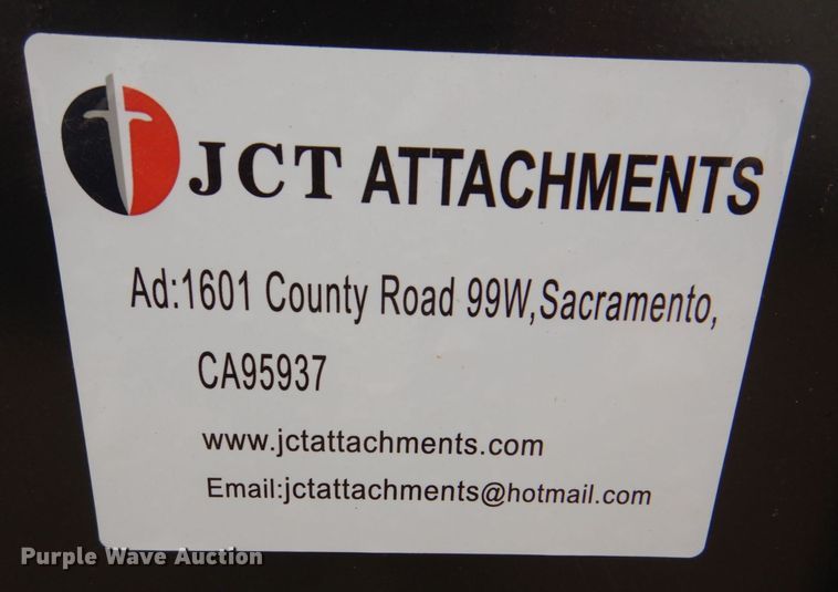 image for item MC9824 JCT  72" W skid steer grapple bucket