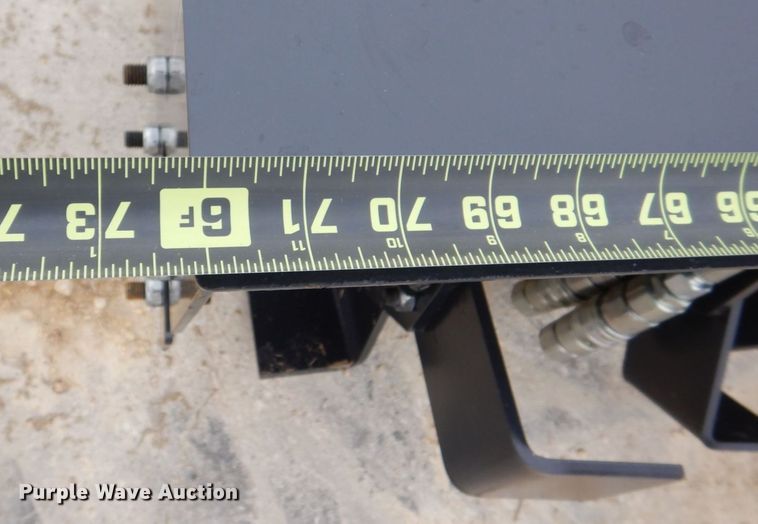 image for item MC9825 JCT  72" W skid steer tiller