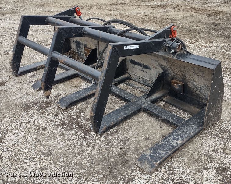 image for item MD9307 Dymax 210D5  skid steer grapple bucket
