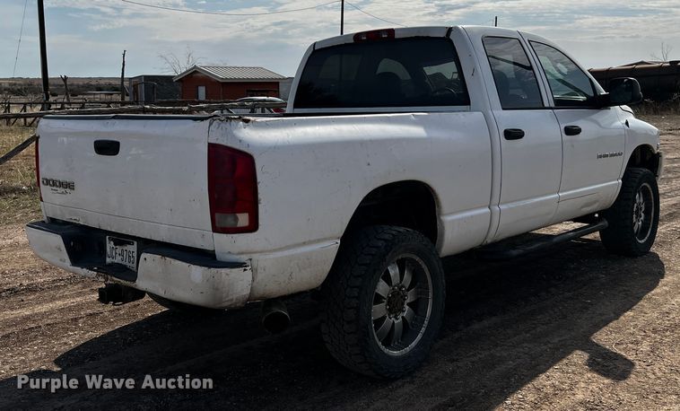 image for item MF9803 2003 Dodge Ram 3500  Quad Cab pickup truck