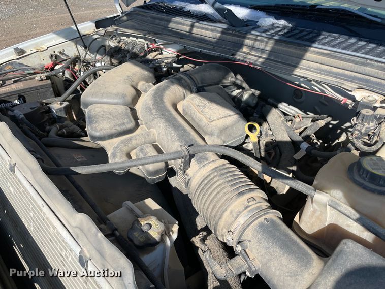 image for item MI9781 2008 Ford F250 Super Duty  bale bed pickup truck