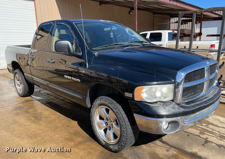 image for item MI9787 2004 Dodge Ram 1500  Quad Cab pickup truck