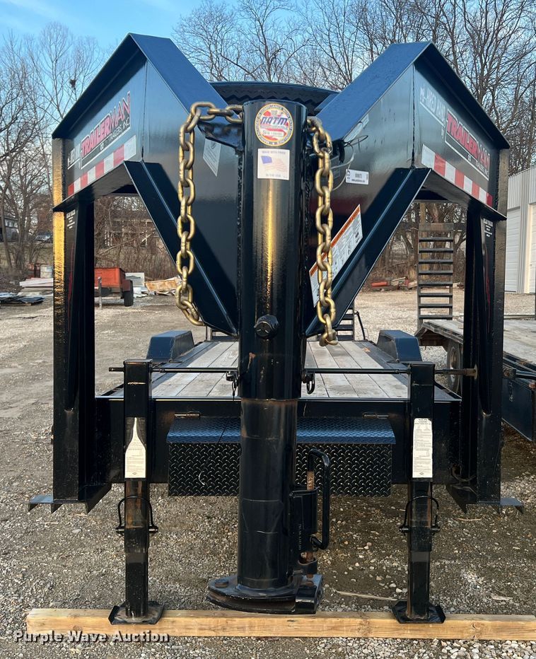 image for item MM9075 2020 Trailerman Hired Hand  equipment trailer