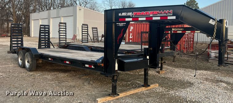 image for item MM9075 2020 Trailerman Hired Hand  equipment trailer