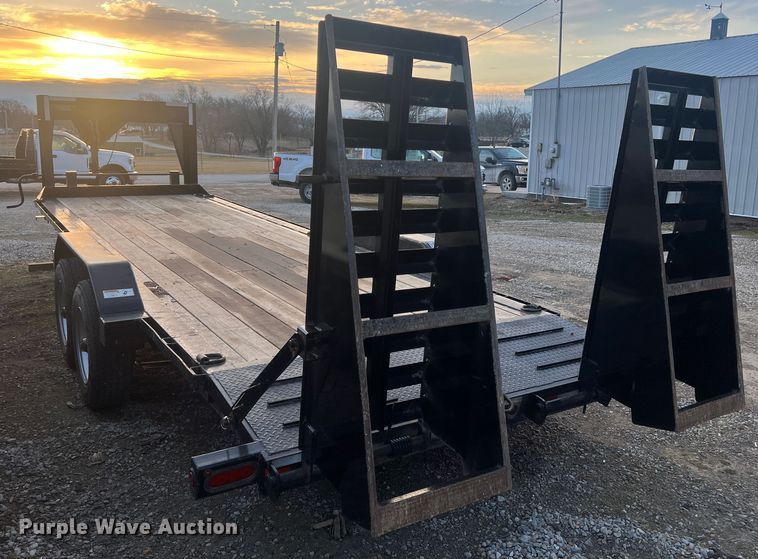 image for item MM9075 2020 Trailerman Hired Hand  equipment trailer