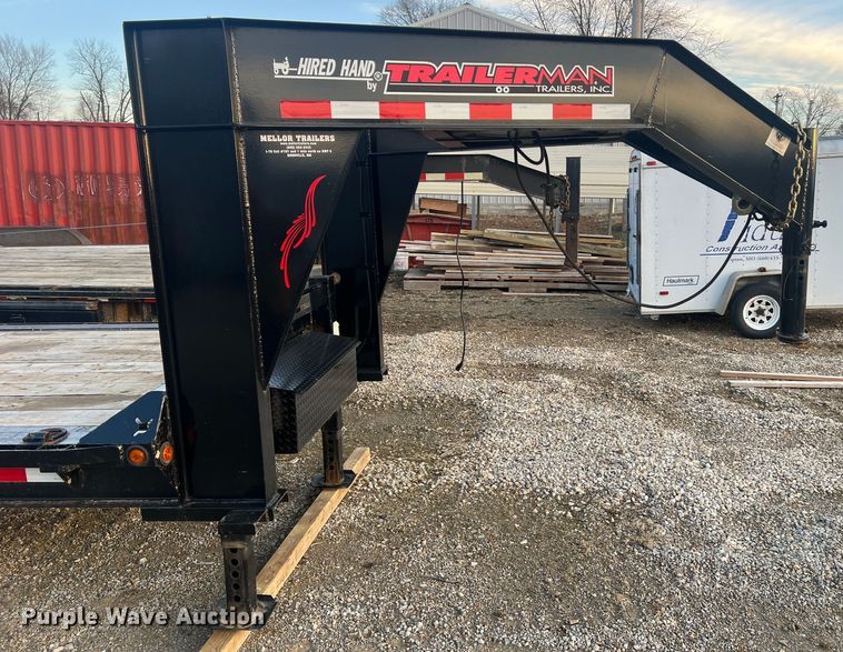 image for item MM9075 2020 Trailerman Hired Hand  equipment trailer