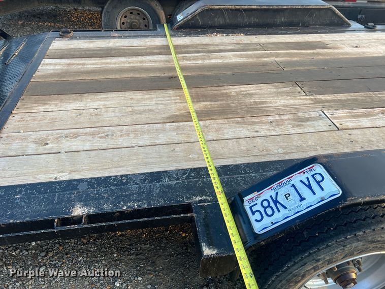 image for item MM9075 2020 Trailerman Hired Hand  equipment trailer