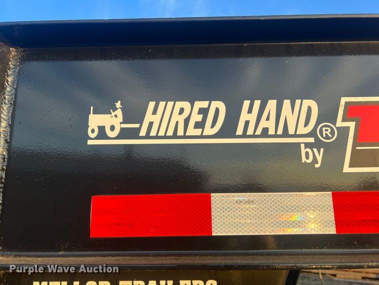 image for item MM9075 2020 Trailerman Hired Hand  equipment trailer