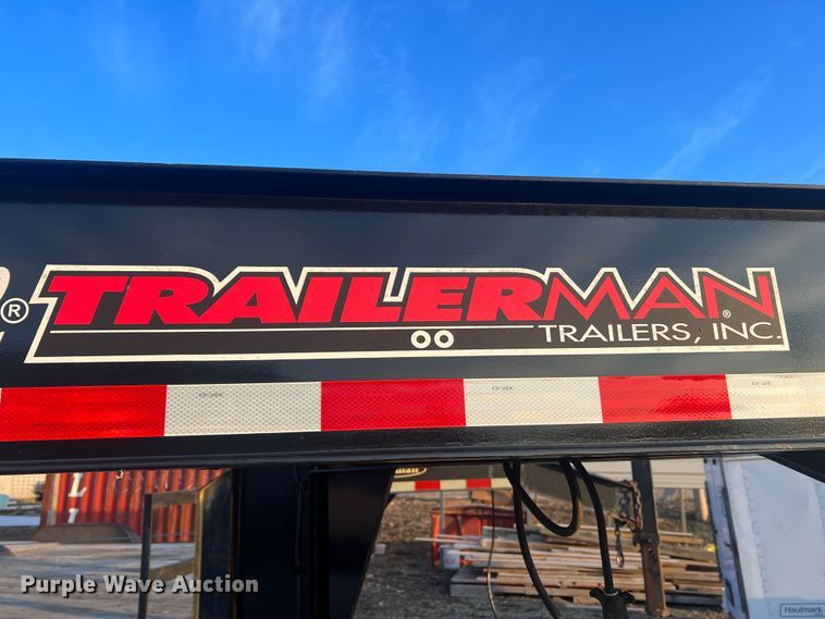 image for item MM9075 2020 Trailerman Hired Hand  equipment trailer
