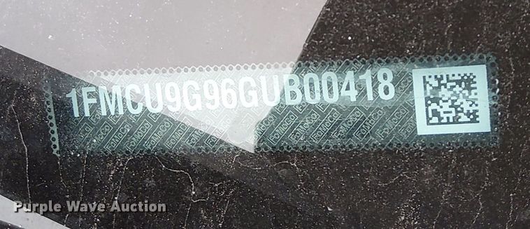 image for item MM9084 2016 Ford Escape SE  SUV