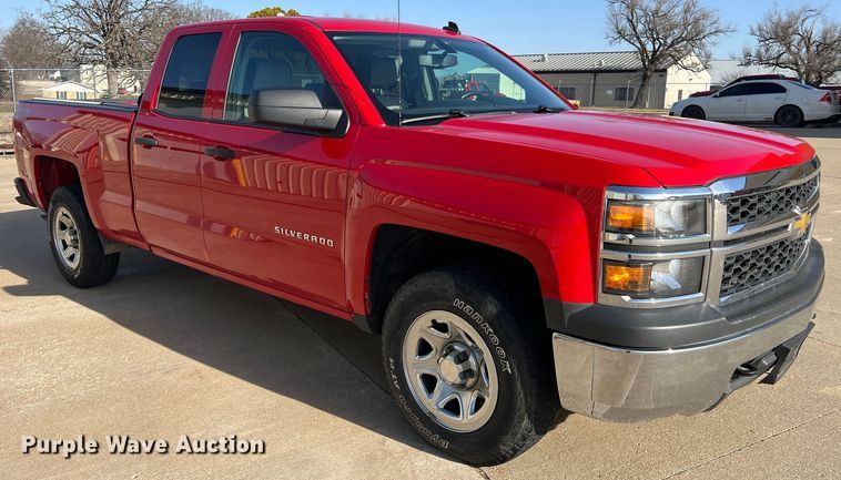 image for item MM9101 2014 Chevrolet Silverado 1500  Double Cab pickup truck