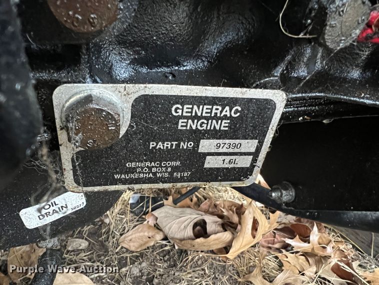 image for item MM9142 Generac 00754-5  generator